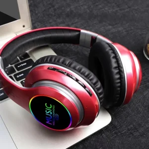 Wireless Headphones Over Ear Foldable HiFi Super Bass Stereo